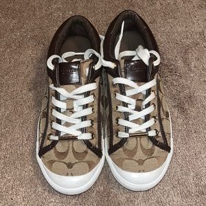 Brown Coach Sneakers